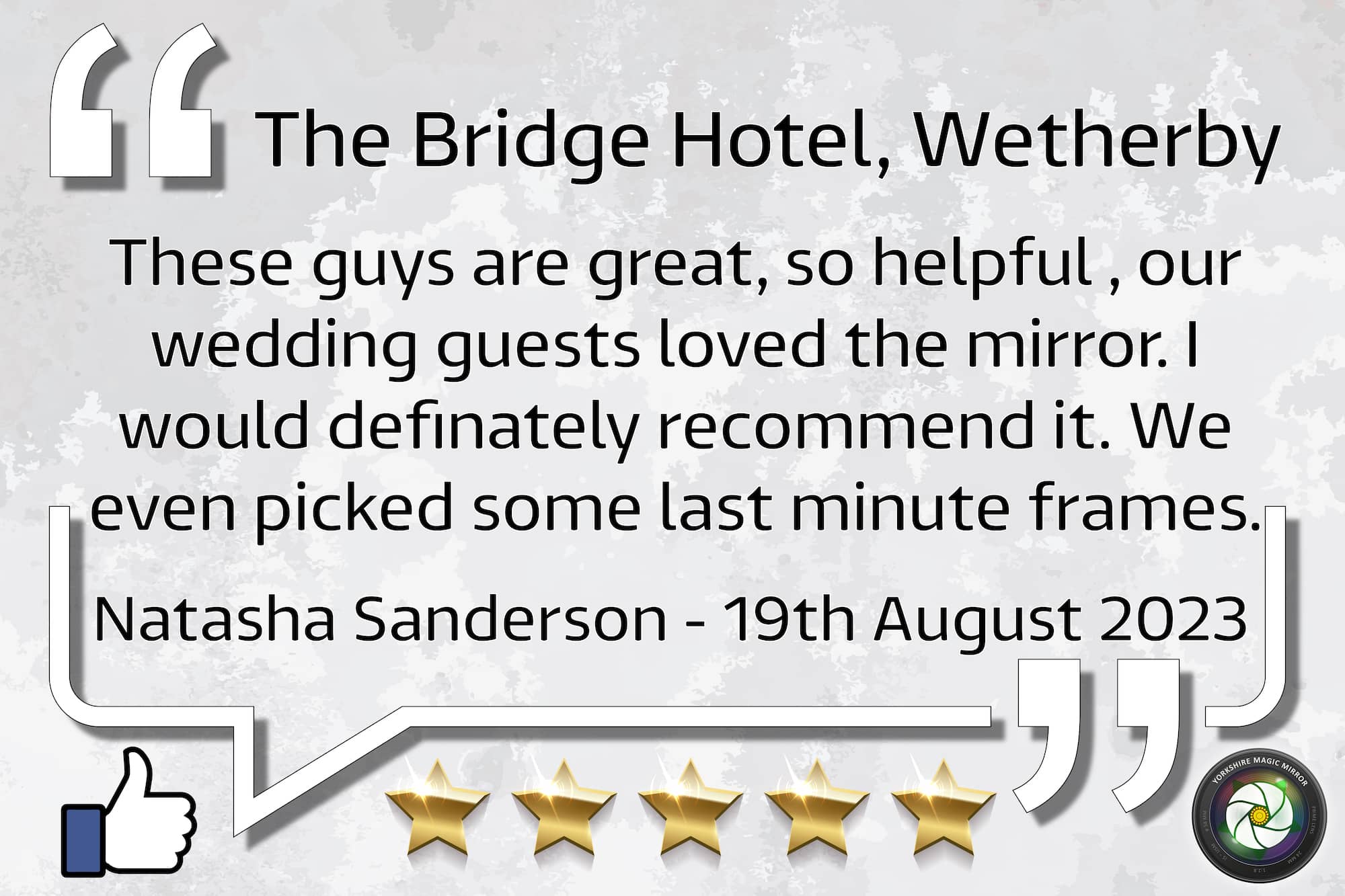 Natasha Sanderson Wedding August 2023 The Bridge Hotel Wetherby